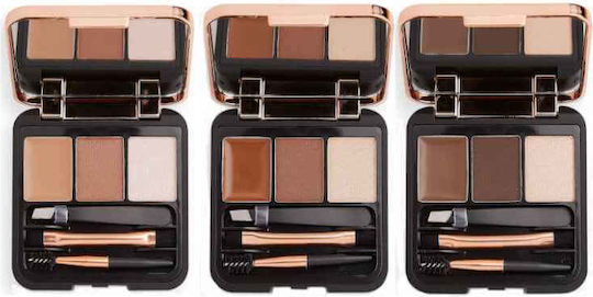 Revolution Beauty Brow Sculpt Kit Pomade για Φρύδια Brown