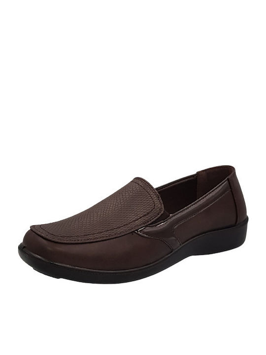 B-Soft Women's Moccasins in Brown Color