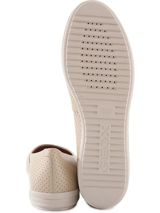 Leather Ballerinas Genova Beige