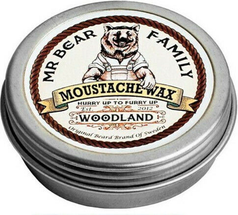 Mr Bear Family Κερί Περιποίησης για Γένια και Μουστάκι Woodland 30ml