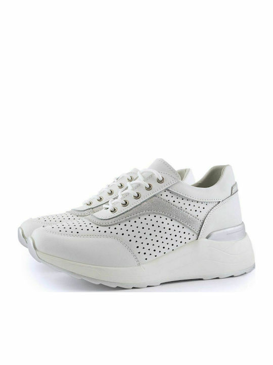 Damen Anatomisch Sneakers Weiß