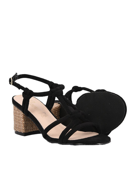 Leder Sandalen Schwarz
