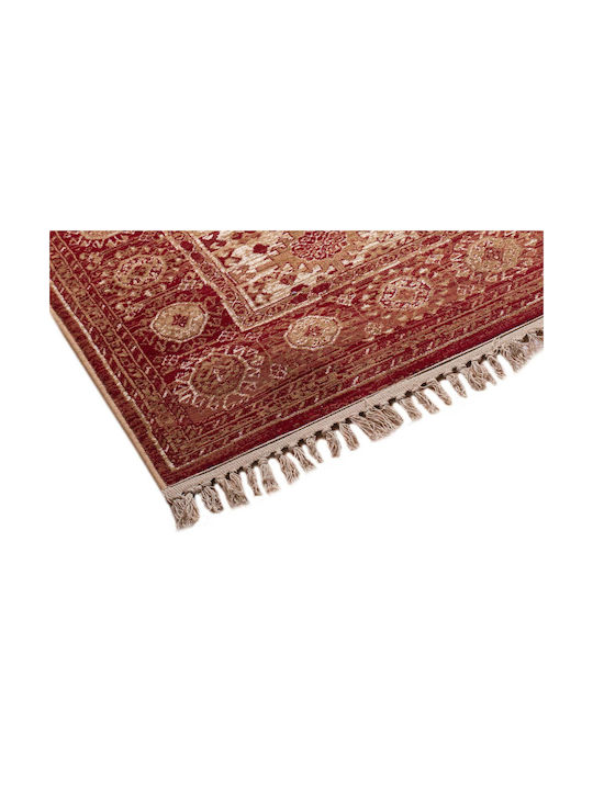 Klonaras Orian 2305 Rug Rectangular with Fringes Cream Red