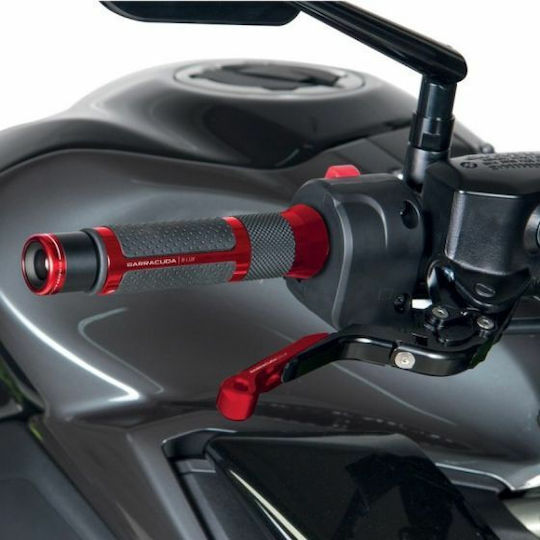 Barracuda Handlebar Counterweights B-Lux in Orange color