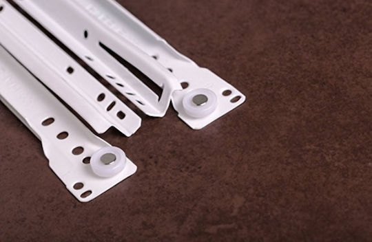 FFG Drawer Expanding Hardware White 55cm 2pcs 37051
