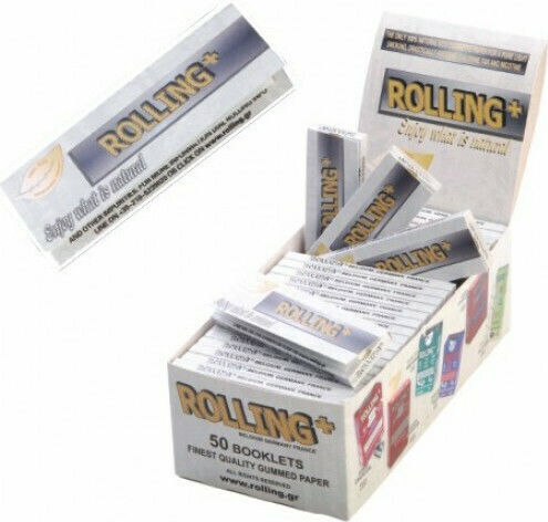 Rolling Grau Zigarettenpapier 50 Blätter 1Stück