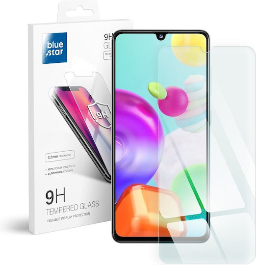 Blue Star Gehärtetes Glas (Galaxy A41)