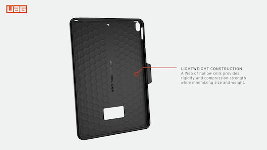 UAG Scout Flip Cover Durable Black (iPad Pro 2020 12.9")