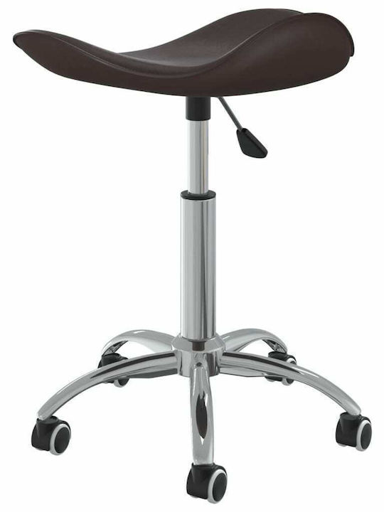 Office Desk Stool Brown 44x44x57cm