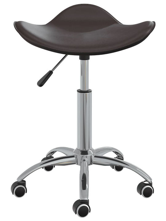 Office Desk Stool Brown 44x44x57cm