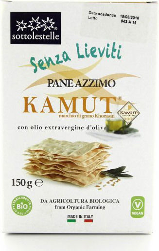 Sottolestelle Crackers ecologici Azime din făină Kamut 150gr