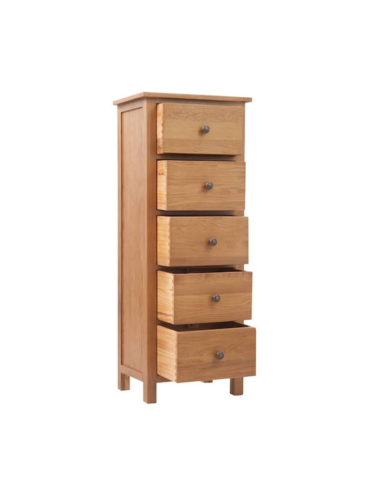 vidaXL Kleine Aufbewahrungsmöbel aus Holz Natürliche M45xP32xH110cm