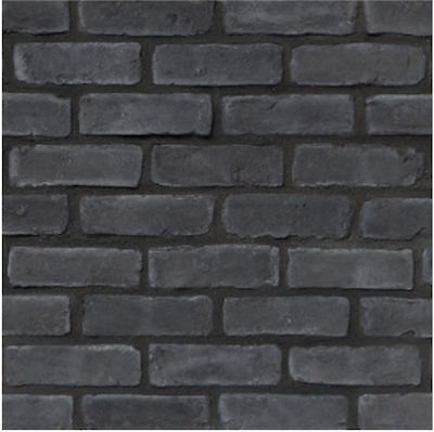 Hellas Stones Brick Black Ziegelstein Wandverkleidungssteine 1709