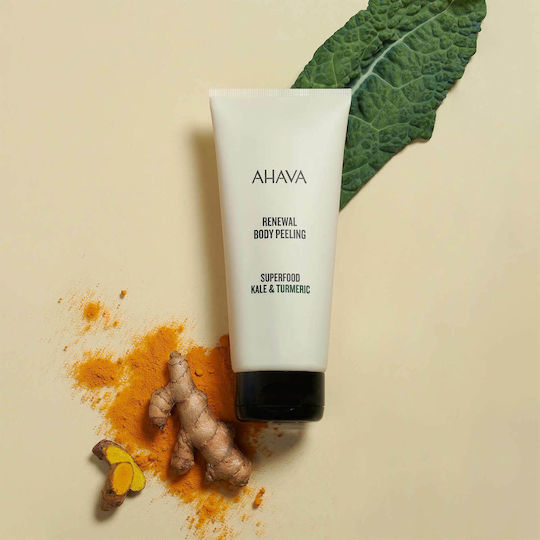 Ahava Superfood Kale & Turmeric Scrub Body 200ml