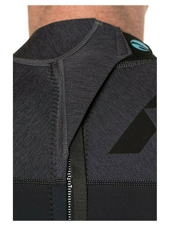 Bare Wetsuit Elate Ολόσωμη Στολή Κατάδυσης με Επιστήθιο για Ψαροντούφεκο με Φερμουάρ Μαύρη 5mm