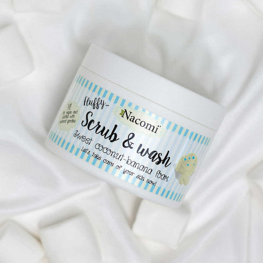 Nacomi Fluffy Scrub Σώματος Sweet Coconut-Banana 180ml