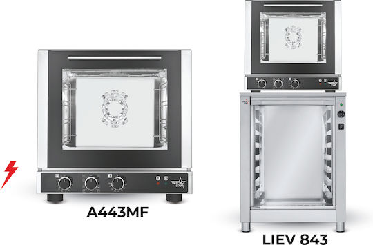 Lappas Στόφα с Влажност Master Star LIEV 843 8 Места Д59.5xШ54.5xВ84см