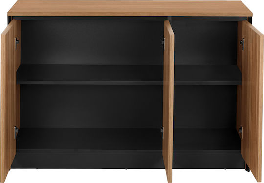 Ντουλάπι Γραφείου Ξύλινο Δρυς 120x40x80cm