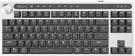 Delux KS200D Wireless Gaming Mechanical Keyboard with Custom switches (English US)