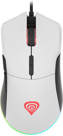 Genesis Krypton 290 RGB Gaming Ποντίκι 6400 DPI Λευκό