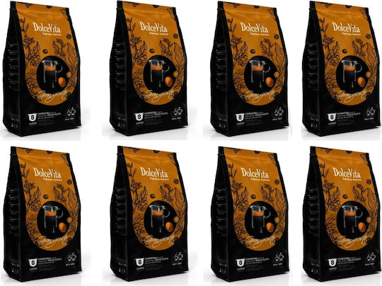 Dolce Vita Капсули Еспресо Gran Gusto Съвместими с машина Dolce Gusto 64капси