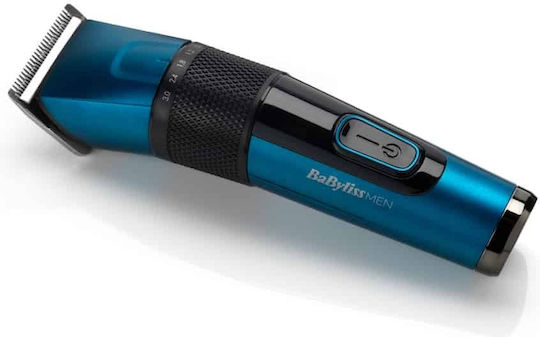 Babyliss Επαναφορτιζόμενη Κουρευτική Μηχανή Μπλε E990E