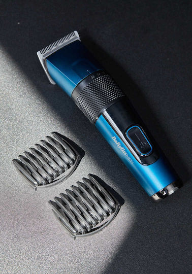 Babyliss Επαναφορτιζόμενη Κουρευτική Μηχανή Μπλε E990E