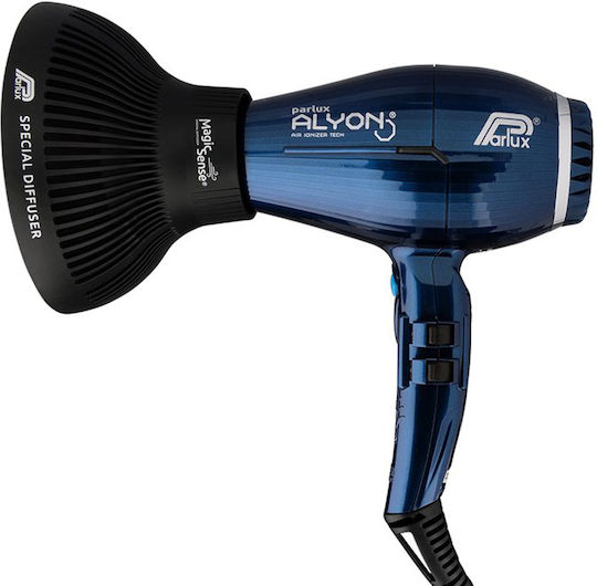 Parlux Alyon Ionic Professional Hair Dryer with Diffuser 2250W Night Blue