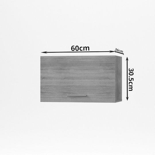 Alina Ντουλάπι Απορροφητήρα Σόνομα 60x30.5x36εκ.