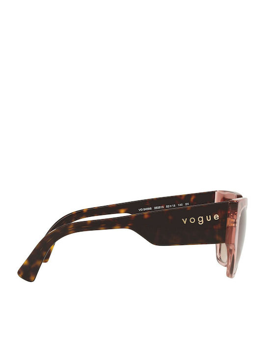 Vogue Feminini Ochelari de soare cu Roz Cadru și Maro Degrade Lentilă VO5409S 282813