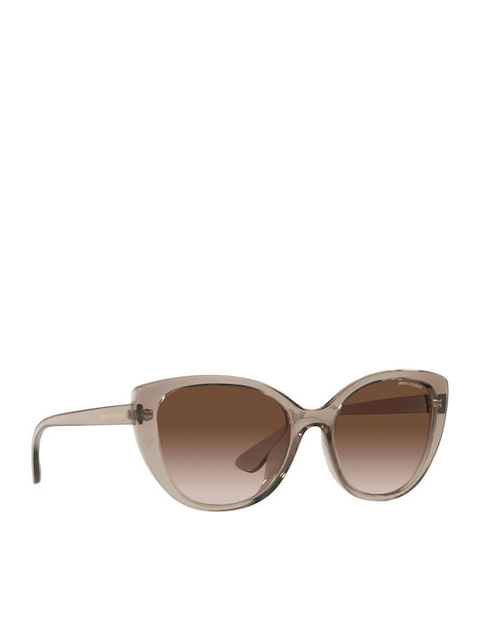 Armani Exchange Women's Sunglasses with Gray Plastic Frame and Gray Gradient Lens AX4111SU 824013