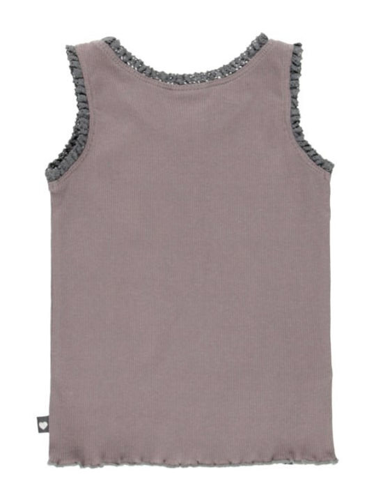 Boboli Kids Blouse Sleeveless Gray