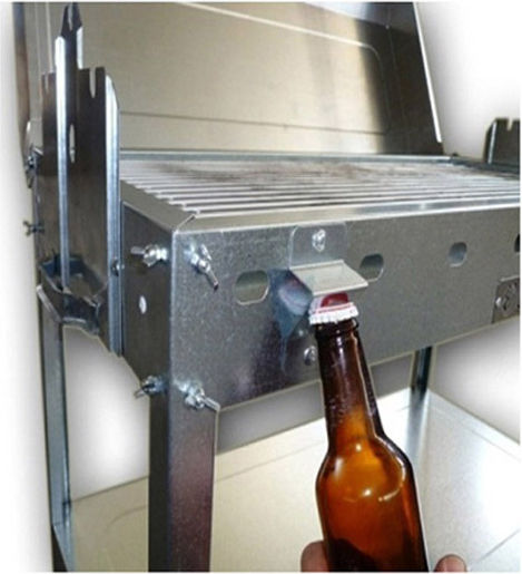 EMC Νο 3 Galvanized Charcoal Grill for Lamb 150cmx50cm