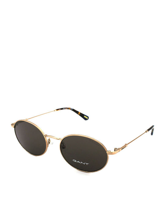 Gant Sonnenbrillen mit Rose Gold Rahmen und Lila Linse GA7114 28E