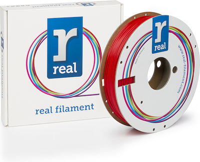 Real Filament PETG Filament pentru imprimante 3D 1.75mm Roșu 0.5kg