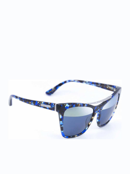 Guess Marciano Women's Sunglasses with Black Tartaruga Horn-Rimmed Frame and Grey Lenses GM0753 92B
