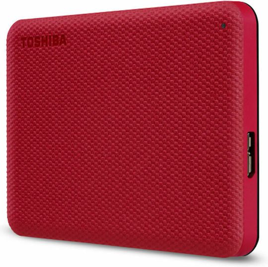 Toshiba Canvio Advance USB 3.2 Externe Festplatte 4TB 2.5" Rote