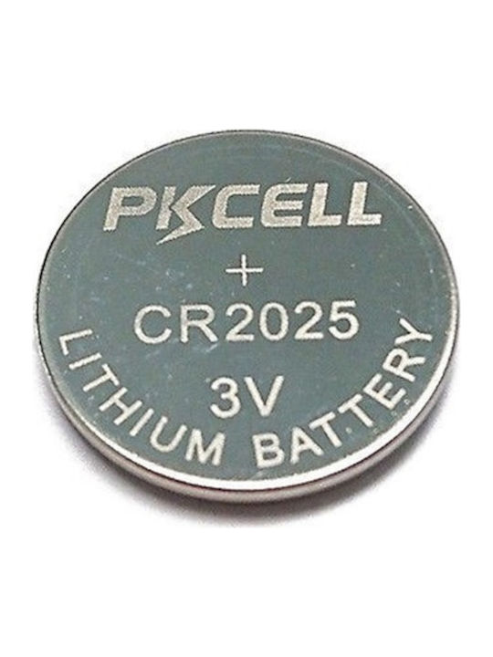 Pkcell Μπαταρίες Λιθίου Ρολογιών CR2025 3V 2τμχ