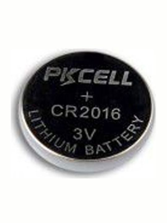Pkcell Batterien Lithium für Uhren CR2016 3V 2Stück