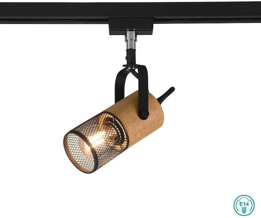 Trio Lighting Duoline Single Spot with Socket E14 in Brown Color Trio Lighting Duoline Single Spot with Socket E14 in Brown Color
