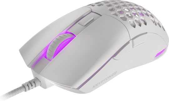 Genesis Krypton 750 RGB Gaming Mouse 8000 DPI White