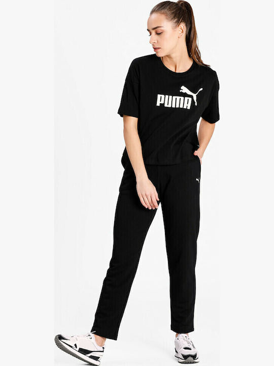 High Waist Sweatpants Black