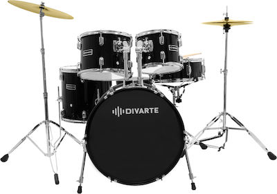 Divarte Studio Drumset Black