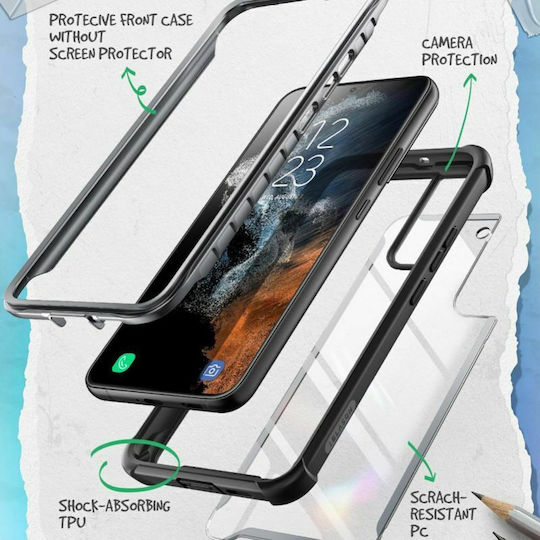 Supcase I-Blason Ares 360 Full Cover Πλαστικό 2mm Μαύρο (Galaxy S22+ 5G)
