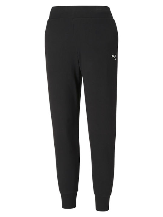 High Waist Sweatpants Jogger Black