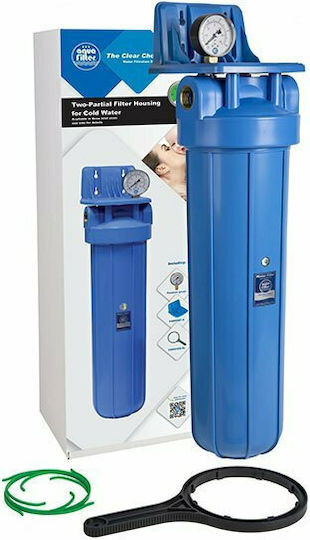 Aqua Filter Wasserfiltrationssystem Zentrale Versorgung / Unter der Spüle Durchmesser 1'' FH20B1-B-WB