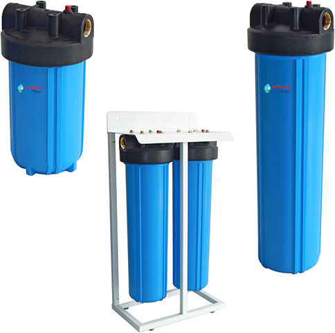Proteas Filter Water Filtration System Double Central Supply / Under Sink Micron 1'' EW-023-0105