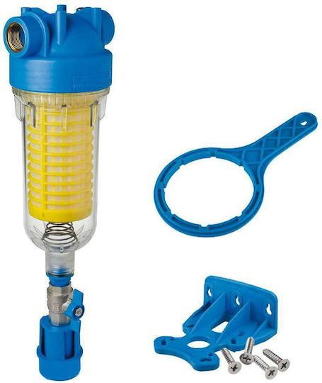Atlas Filtri Hydra RLH Water Filtration System Single Central Supply Micron 3/4'' with Replacement Filter Atlas Filtri Hydra RLH Water Filtration System Single Central Supply Micron 3/4'' with Replacement Filter