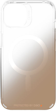 Gear4 Milan Magsafe Задна корица Пластмаса Златист (iPhone 13)