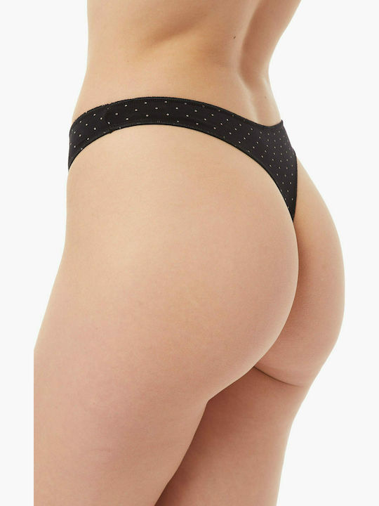 Fimelle Women's String 2Pack Red/Black